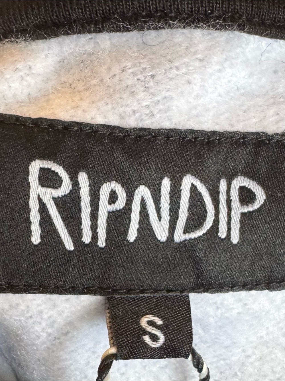 Ripndip Black Botanical Garden Floral Hoodie Men’s Small Skater Streetwear - Picture 11 of 13